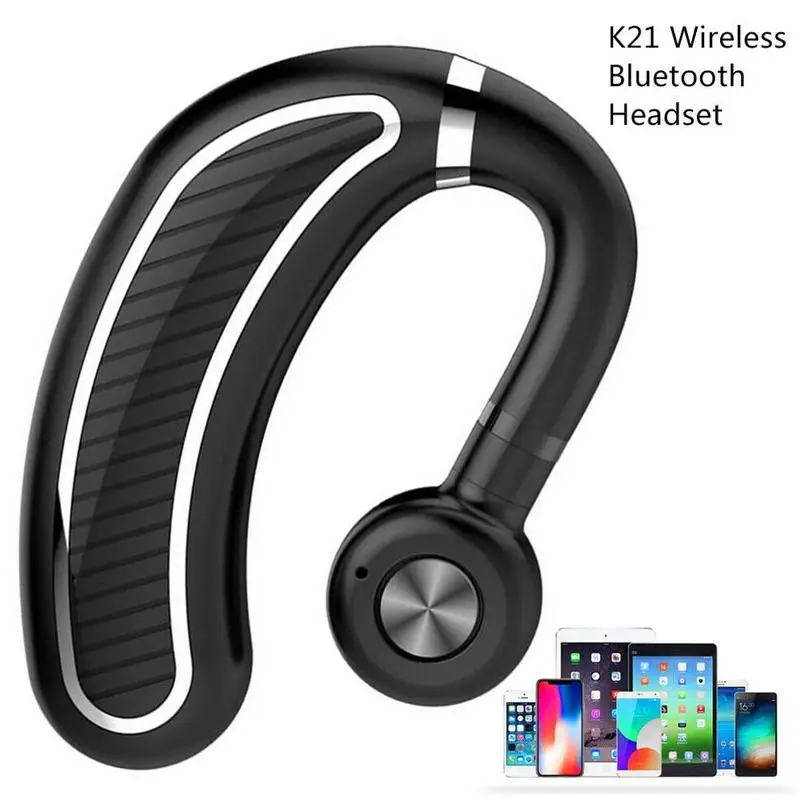 K21 бизнес Bluetooth гарнитура беспроводной подвесной ухо стерео водонепроницаемый длинный режим ожидания ушной крючок Bluetooth наушники