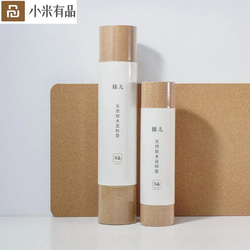 Youpin дубовый натуральный мягкий коврик для мыши водонепроницаемый Сенсорный