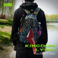 kingdom 2021 new fishing backpack large capacity waterproof nylon men outdoor camping hiking bags fishing tackle storage bag