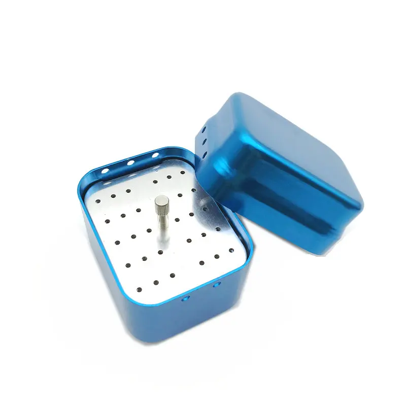 30 отверстий Держатель зубных боров стенд автоклавная дезинфекционная коробка