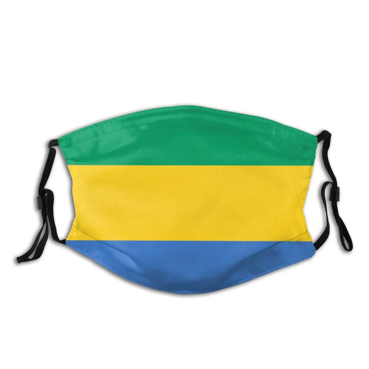 

Габонский флаг, лицевая сторона Msak с фильтром