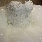 Высокое качество прозрачные сексуальные свадебные платья без бретелек на шнуровке 2022 Бальные платья Vestidos De Novia размера плюс по индивидуальному заказу