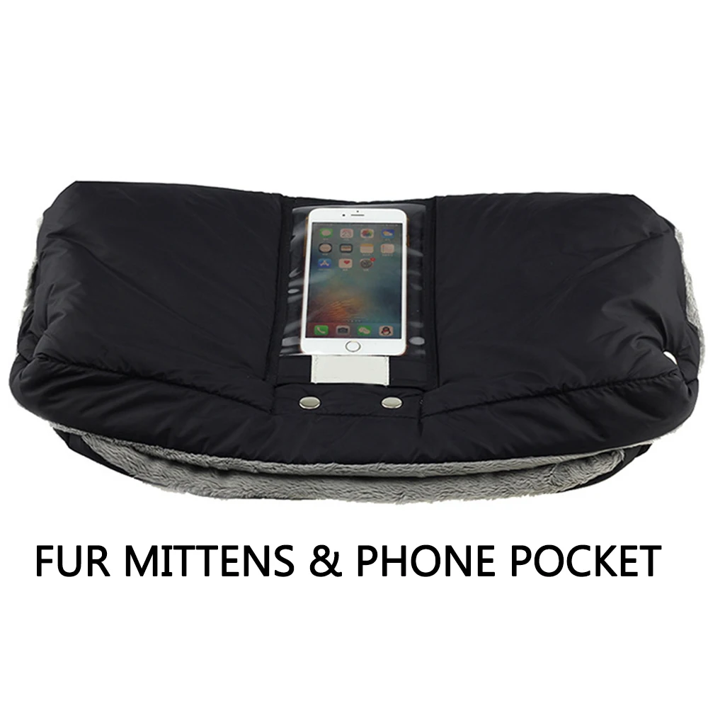 Перчатки для детской коляски муфта инвалидной ветрозащитные водонепроницаемые