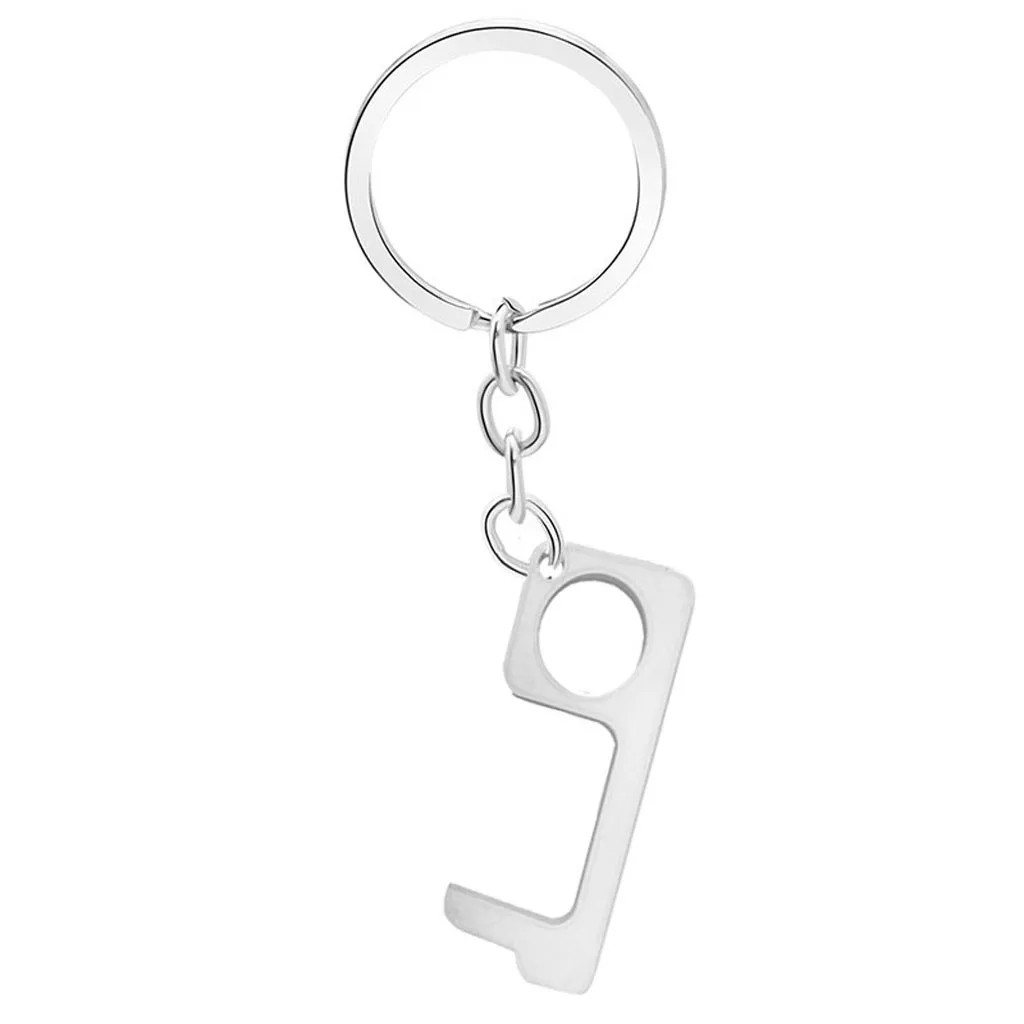 Contactless Safety Isolation Brass Keychain The Safe And Easy Way -Safety Door Opener Key | Обустройство дома