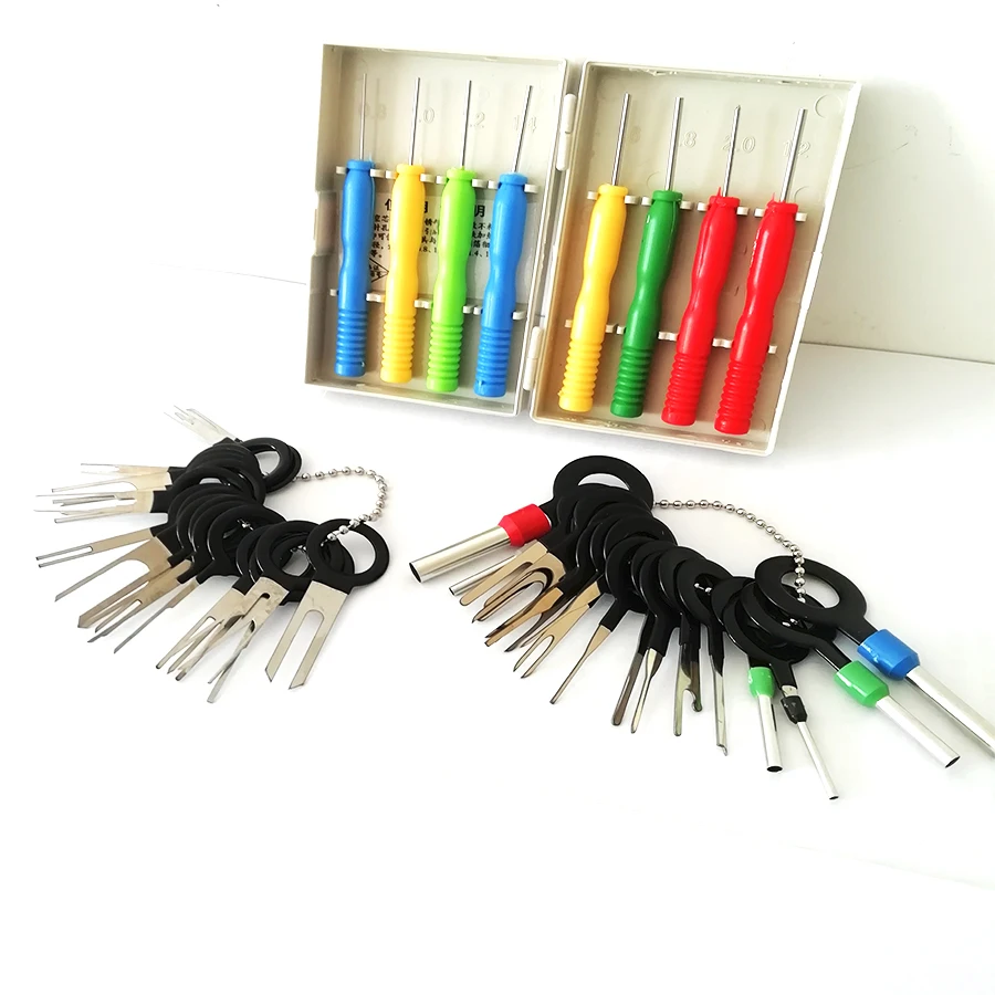 

Автомобильный инструмент для удаления клемм, обжимной разъем для автомобильной электропроводки, Ремонтный экстрактор, комплект