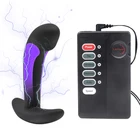 Новый Анальный фаллоимитатор с электрошоком, секс-игрушки для мужчин, женщин, мужчин, Анальная пробка, мужской массажер простаты, электронный стимулятор