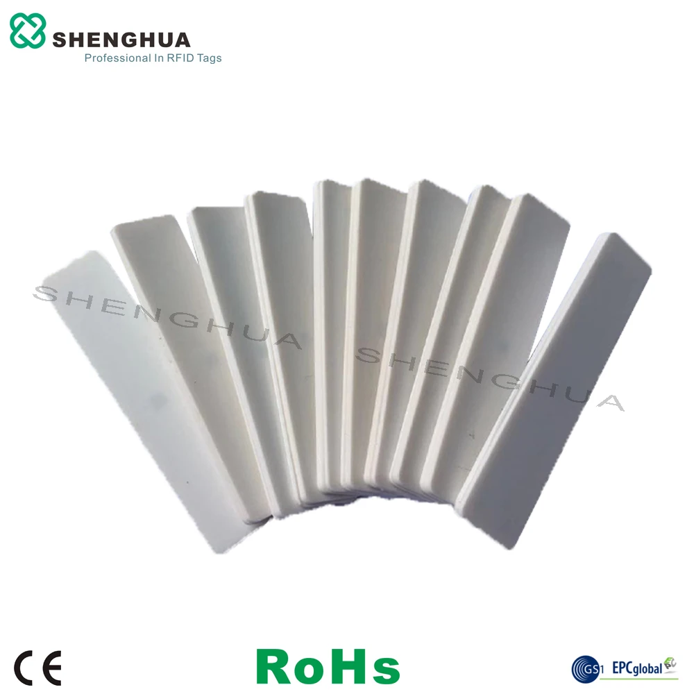 50pcs/pack 860-960MHz Passive RFID Silicone Laundry Waterproof Labels Programmable Sticker Alien h3 Antenna For Garment Tracking