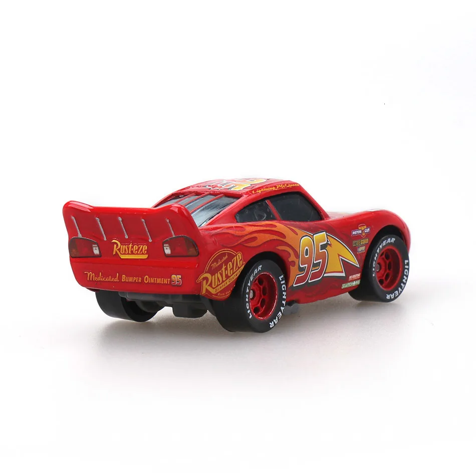 Disney Pixar Cars 2 3 Lightning 40 стиль Mcqueen Mater Jackson Storm Ramirez 1:55 литой автомобиль металлический сплав мальчик детские игрушки подарок