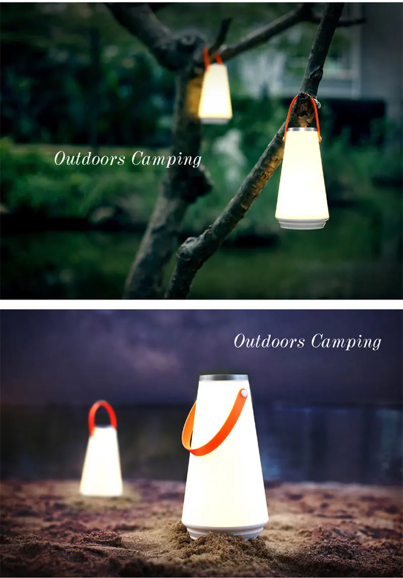 

Outdoor Camping Lamp Retro Horse Lantern LED Rechargeable Portable Light Courtyard Landscape Atmosphere Decoration Lighting Lamp