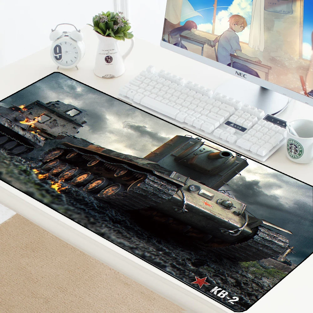 World of Tanks коврик для мыши большой Противоскользящий геймерский игровой коврик для мыши Keyborad коврик для мыши для ноутбука водонепроницаемый коврик для мыши защита стола