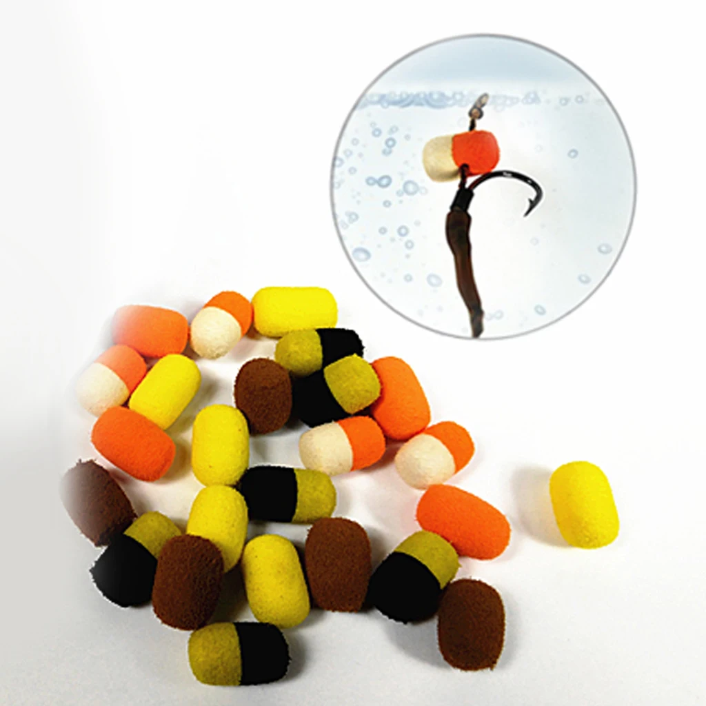 1 коробка EVA Pop Up Boilies с коробкой приманки для ловли карпа Плавающий Шар Бусины