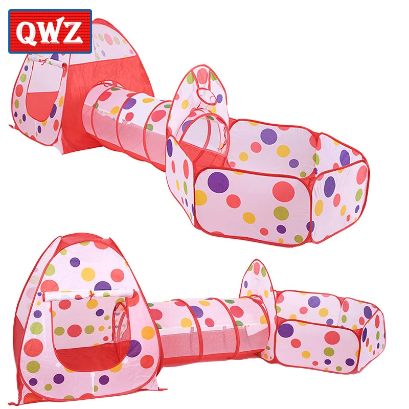 

Детская игровая палатка, портативная складная туннельная Игровая палатка для баскетбола, Детская уличная спортивная игровая хижина, игруш...