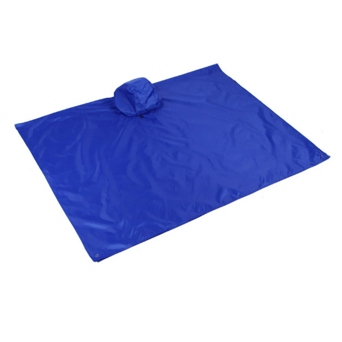 3 in 1 Portable Sunshade Camping Tarp Ground Mat Raincoat Outdoor Waterproof Rain Poncho Backpack Cover for Hiking Picnic tent | Дом и сад