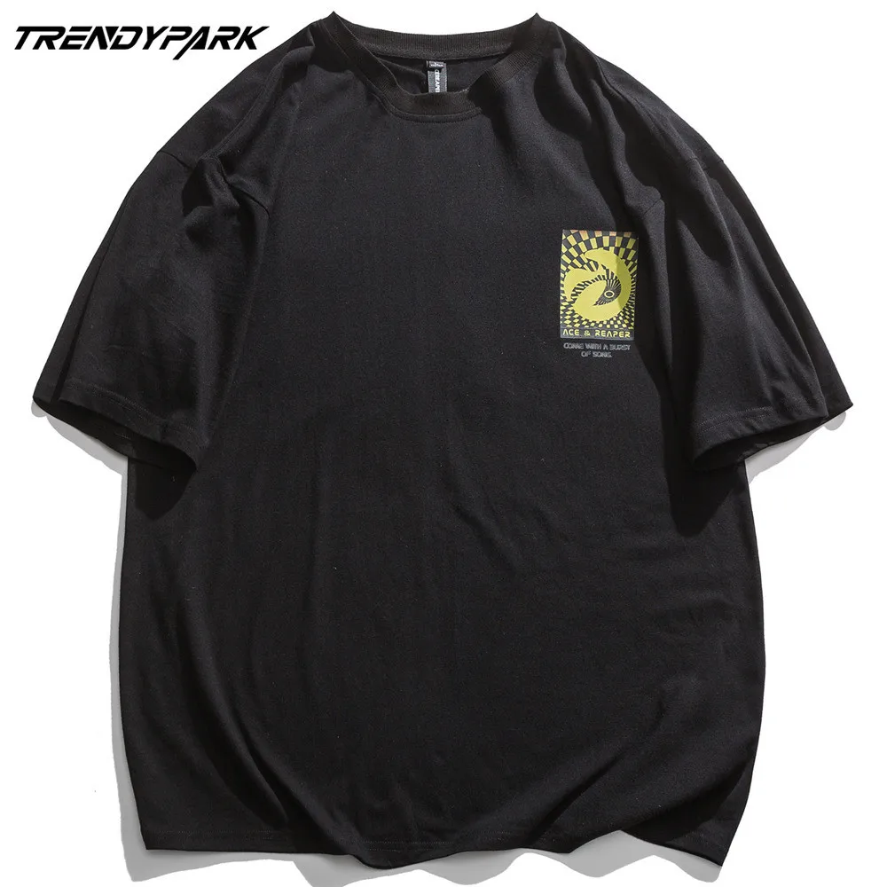 

Men's T-shirt 2021 New Summer Short Sleeve Printed Tee Hip Hop Oversized Cotton Casual Harajuku Streetwear Top Tshirts Clothing