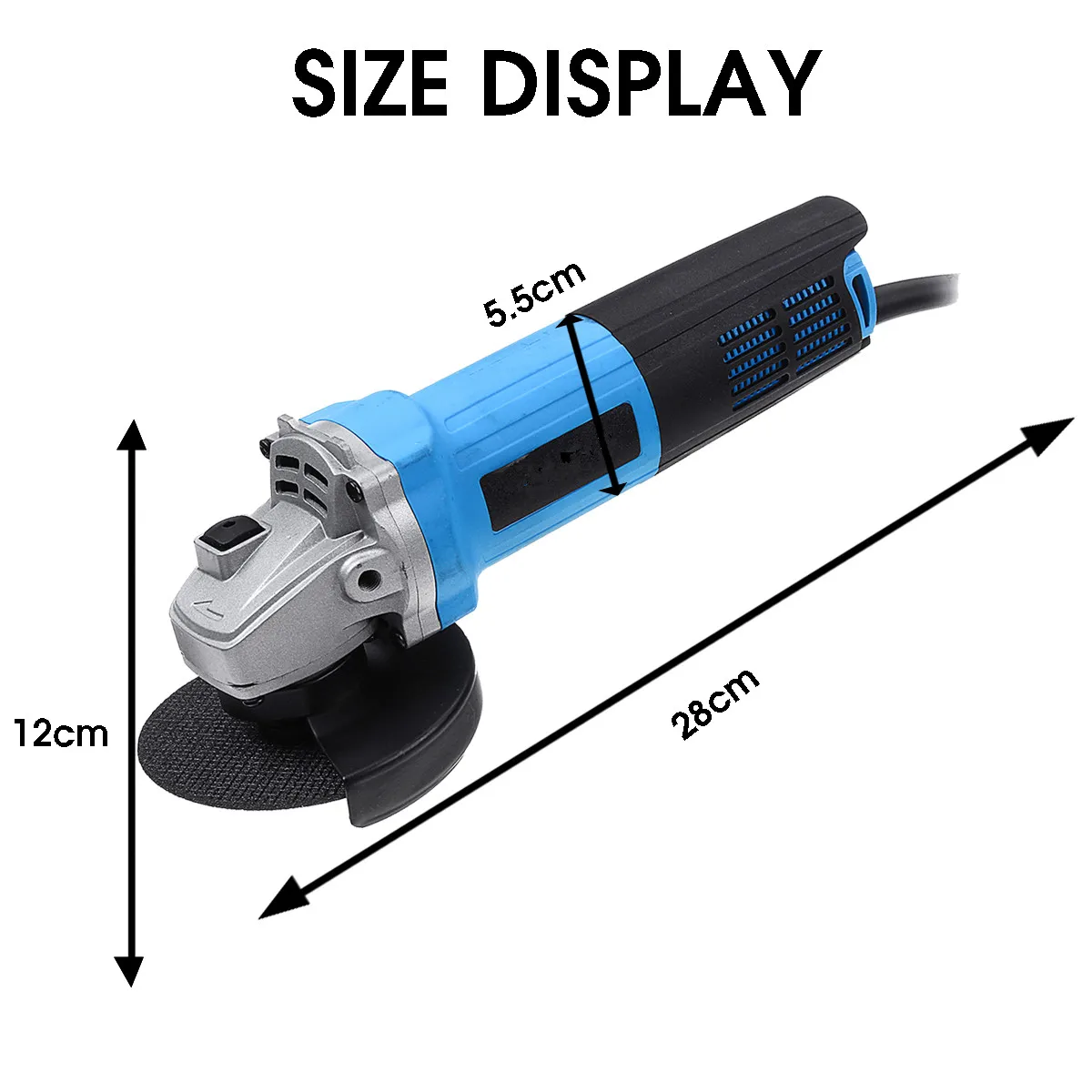 980 Вт 220 В многофункциональная угловая шлифовальная машина Eectric для резки и