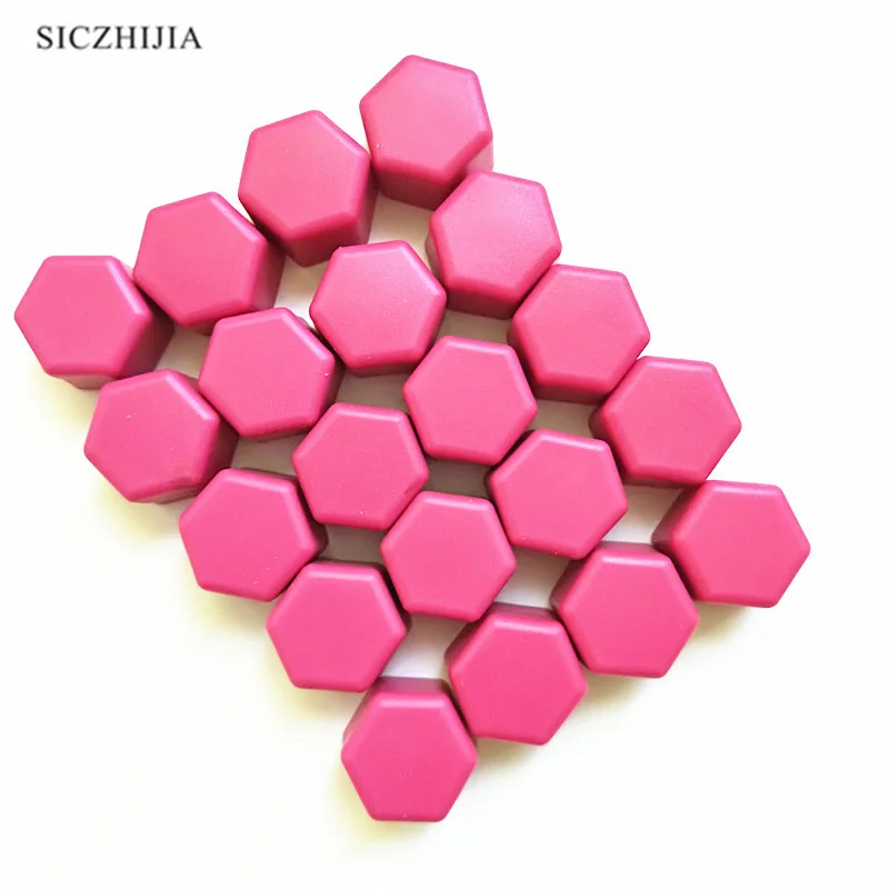 Защитная крышка для автомобильных колес с силиконовым болтом и гайкой Peugeot 206 207 208