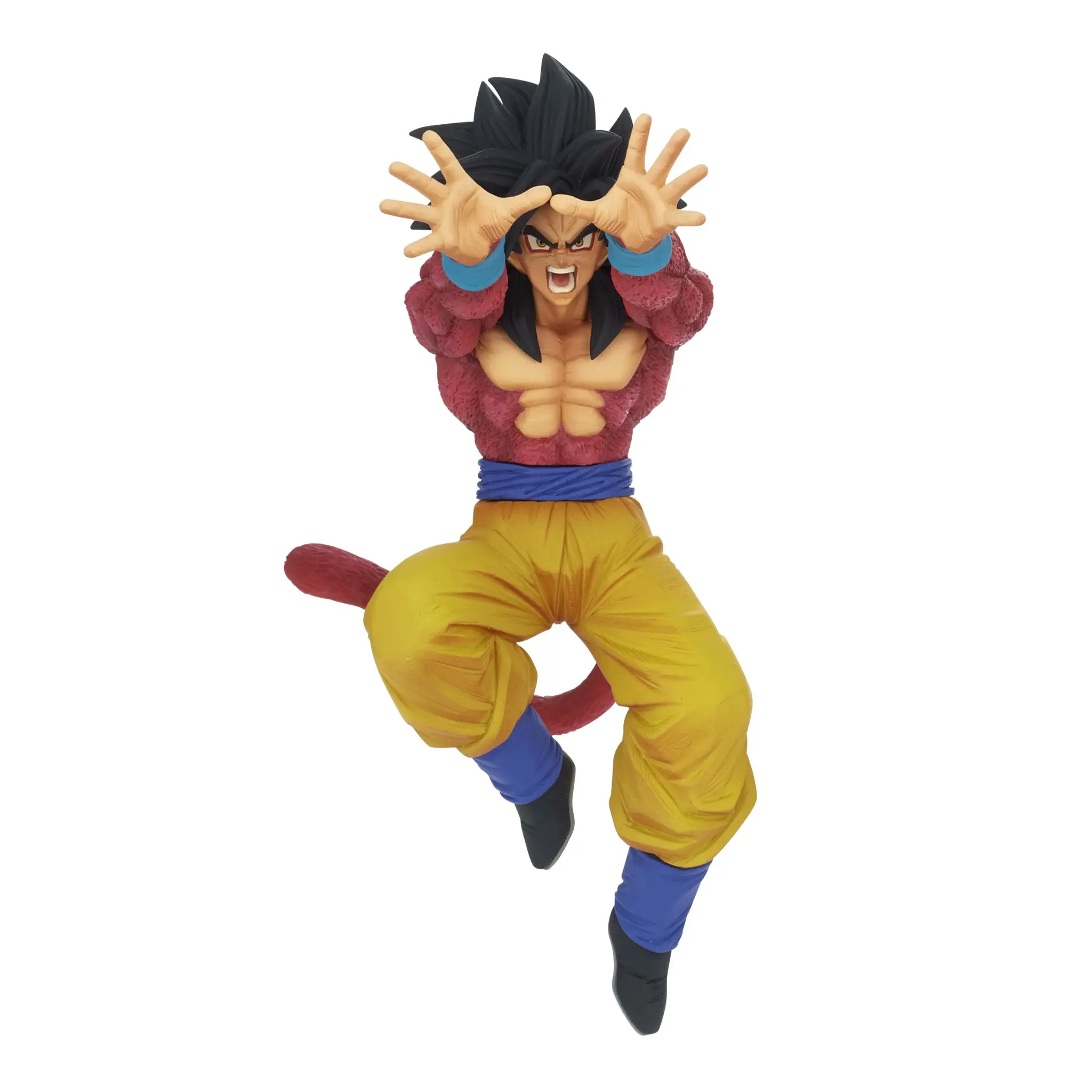 Оригинальные фигурки Banpresto DBZ модели FС VOL.15 SSJ4 Goku VS Gogeta игрушки-фигурки аниме