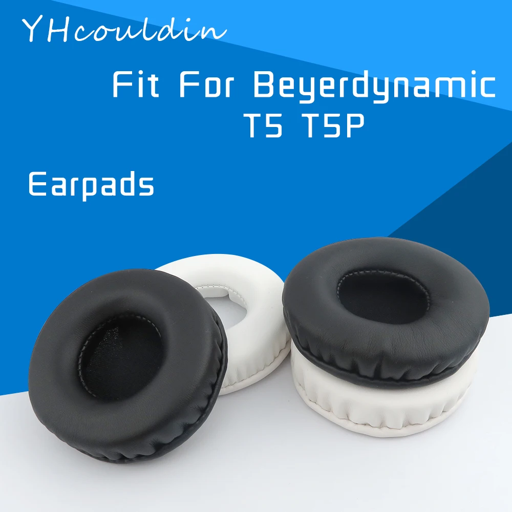 

YHcouldin Earpads For Beyerdynamic T5 T5P Headphone Accessaries Replacement Leather