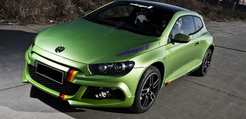 Трехцветные черные красные желтые автомобильные наклейки немецкий флаг на