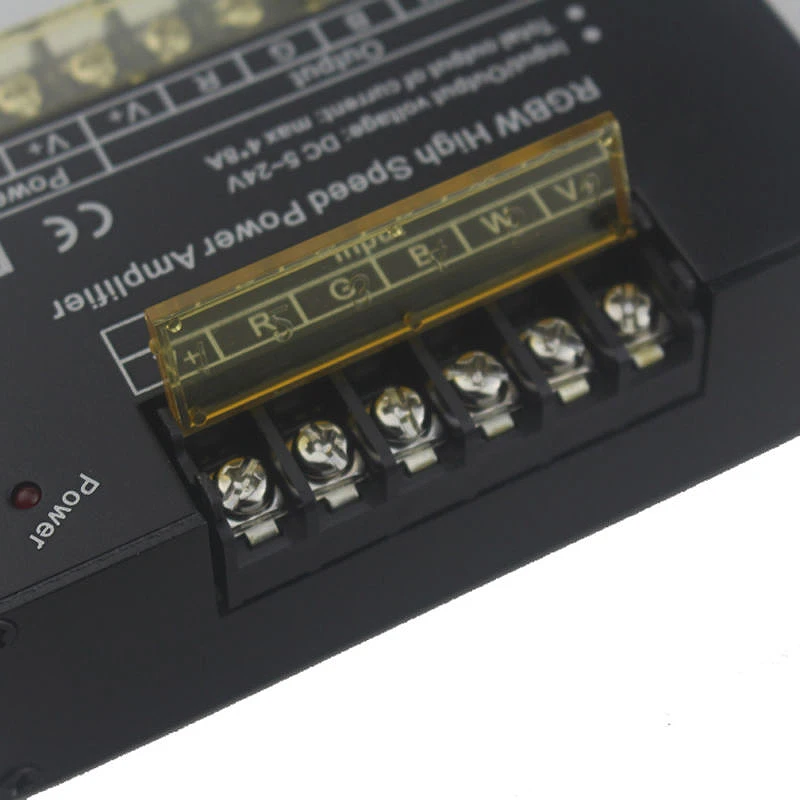 ABGN Hot 8Ax4 канал Rgbw высокая скорость мощность светодиодный Усилитель Dc5 ~ 24V выход