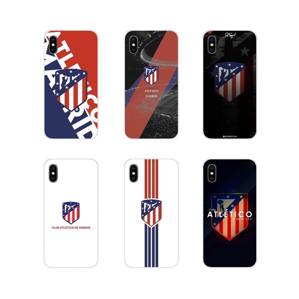 

For Apple IPhone X XR XS 11 12Pro MAX SE 2020 6S 7 8 Plus Ipod Case Cover Atlético Madrid Love Football Soccer Ball