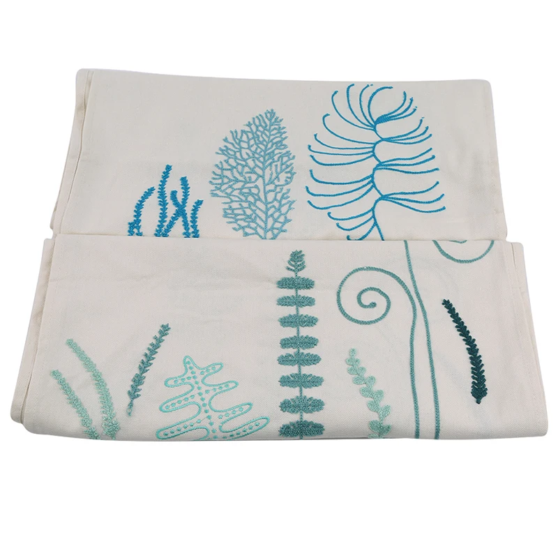 Летняя декоративная занавеска в китайском стиле Цветочная на дверь для прихожей