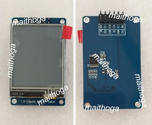 1.8 inch 12P SPI TFT LCD Screen Module with Touch Panel ST7735 Drive IC 128(RGB)*160 | Электроника