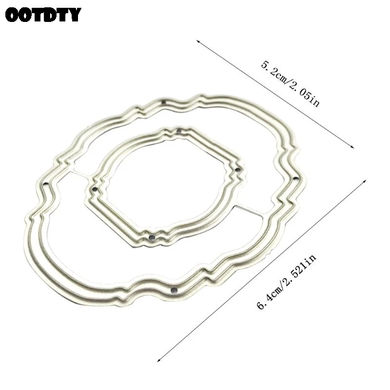 Рамки для резки металла Трафаретный Скрапбукинг DIY штамп альбомов бумажная карта
