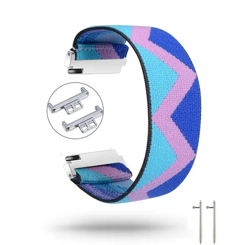 Ремешок нейлоновый для смарт-часов Huawei fit, эластичный цветной спортивный браслет унисекс
