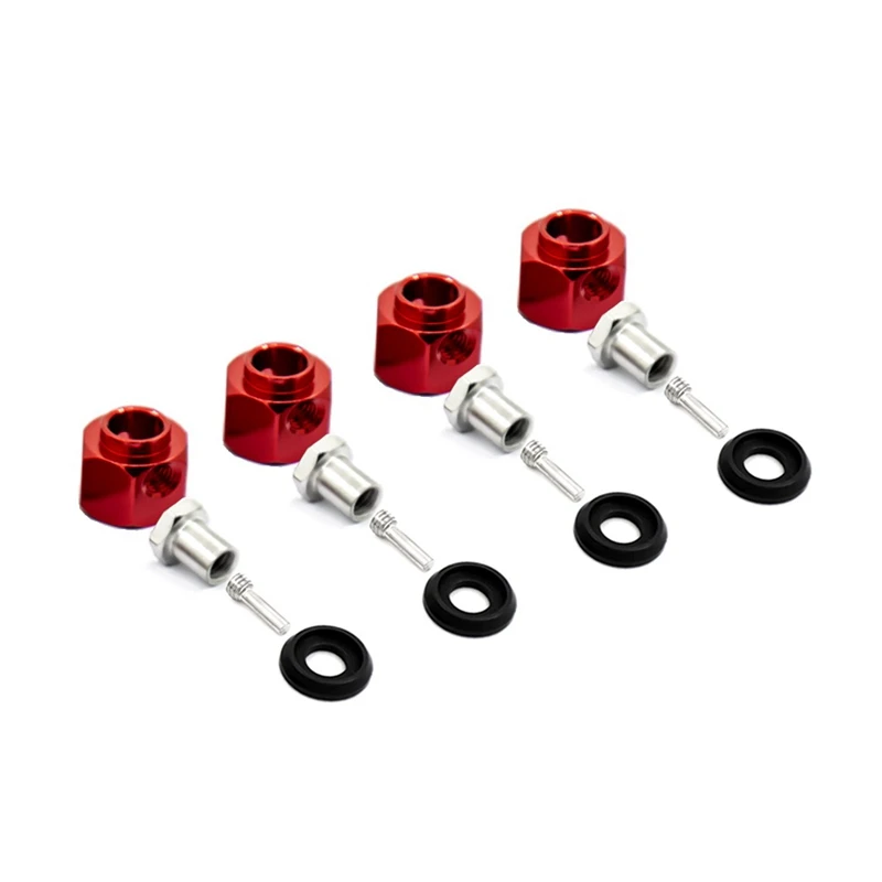 

4Pcs 12MM Metal Wheel Hex Hub Extended Adapter for RC Crawler Traxxas TRX4 TRX6