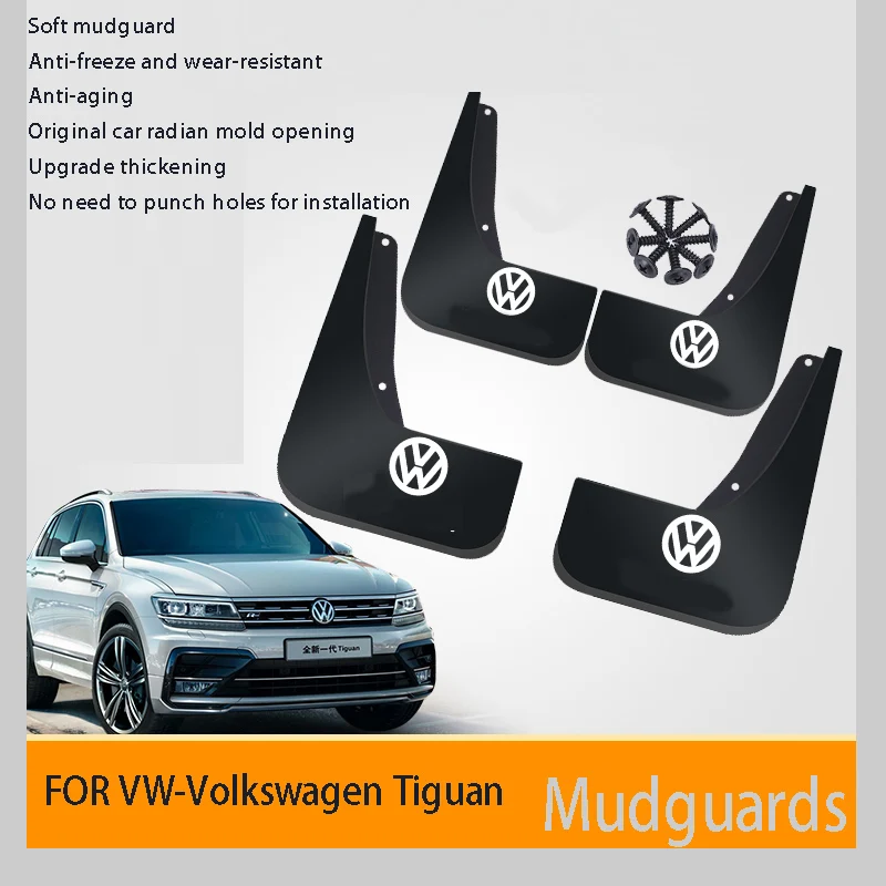 Брызговики для VW-Volkswagen Tiguan 2010 2011 2012 2013 2014 2015 брызговики передние и задние