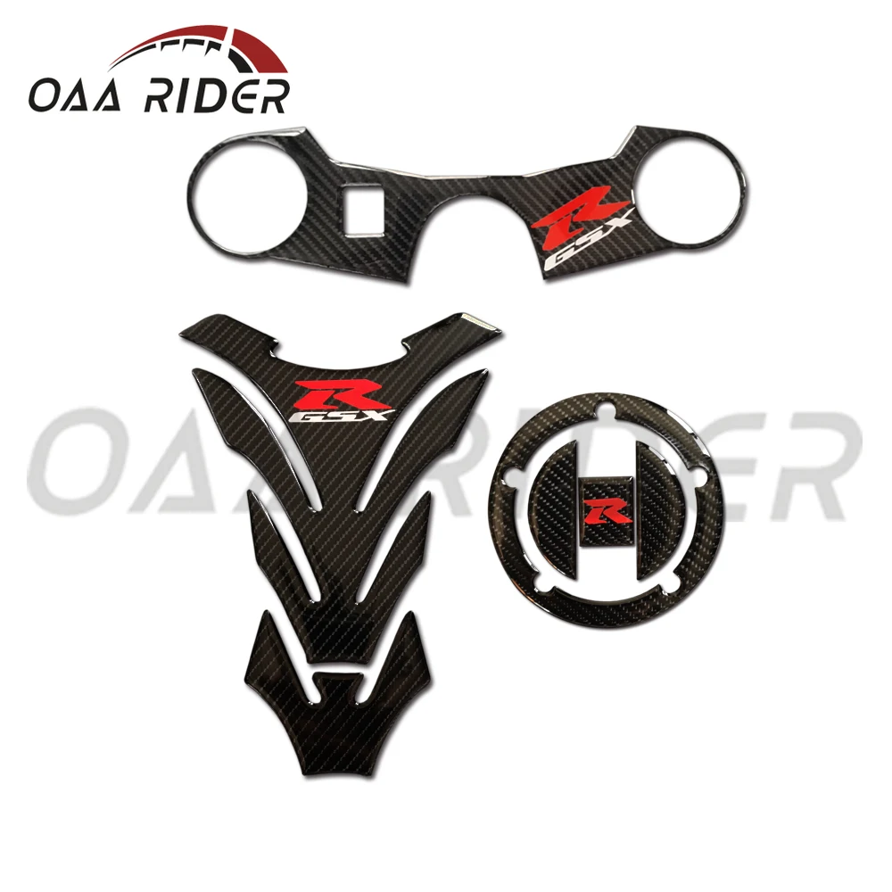 Для Suzuki GSX-R GSXR 1000 2005 2006 K5 K6 крышка Газа топливный бак тройной зажим стикер мотоцикл