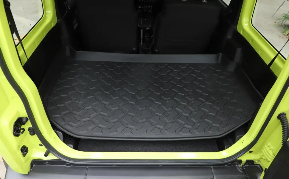 

for Suzuki Jimny 2019 2020 2021 JB43 JB64 JB74 Rear Trunk Mat Cargo Full Cushion TPE Pad Car Interior Accessories Styling Black
