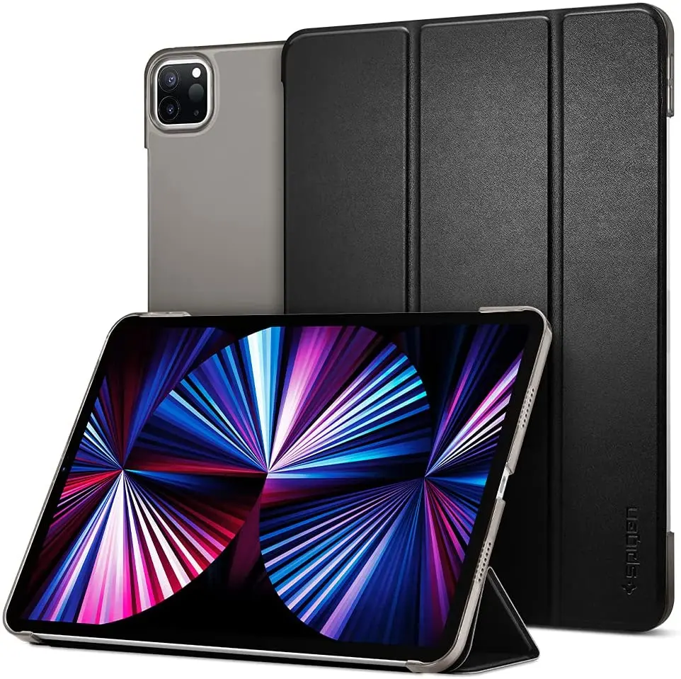 

Чехол Spigen Smart Fold для iPad Pro 11 3-го поколения (2021), черный