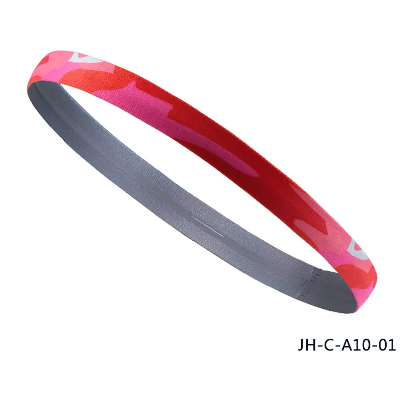 2 шт. полосатая впитывающая плетеная спортивная лента для волос йоги