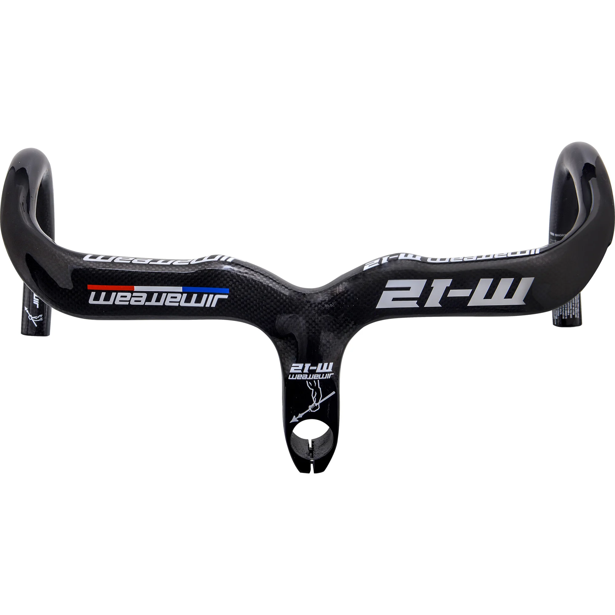 УГЛЕРОДНЫЙ руль для шоссейного велосипеда JIMIATEAM интегрированный и вынос руля 3 K