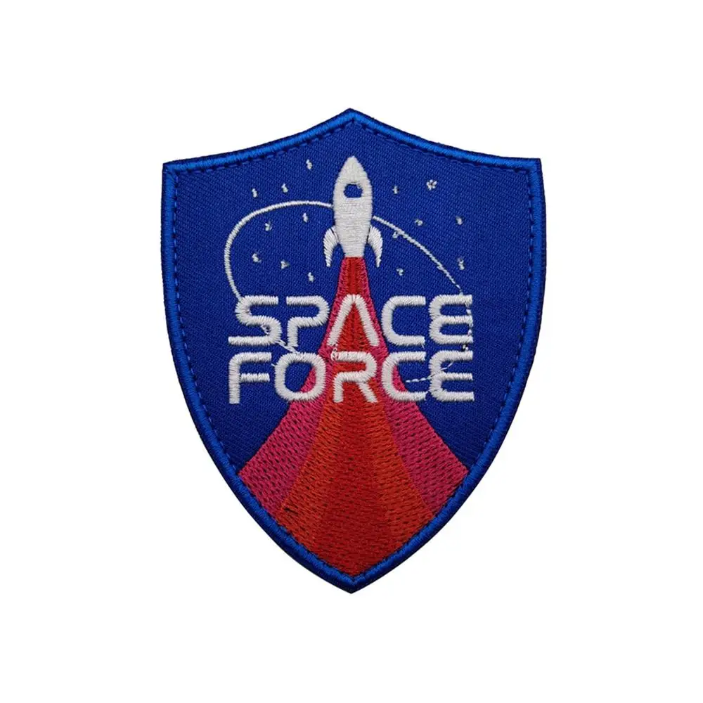 Космической силы заплата вышивки Марс ждет военные Стикеры наклейка армии