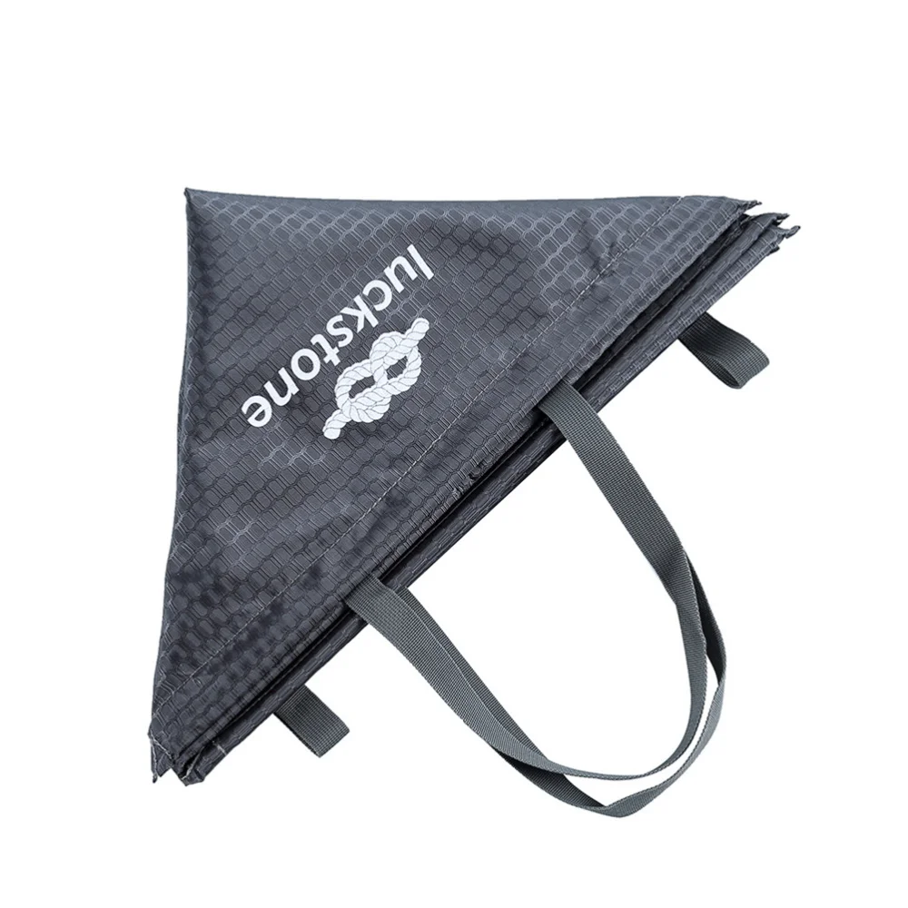 

Outdoor Climbing Storage Bag Foldable Storage Basket Nylon Rope Storage Pack Yellow