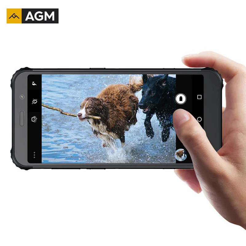 Оригинал AGM A9 4G + 32G Android 8 1 Восьмиядерный прочный 5 99 дюймов FHD смартфон 5400 мАч IP68