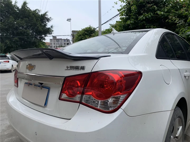Car-styling R Style Luster Carbon Fiber/FRP Rear Trunk Spoiler Wing Fit for Honda Chevrolet Cruze 2009 - 2014 |