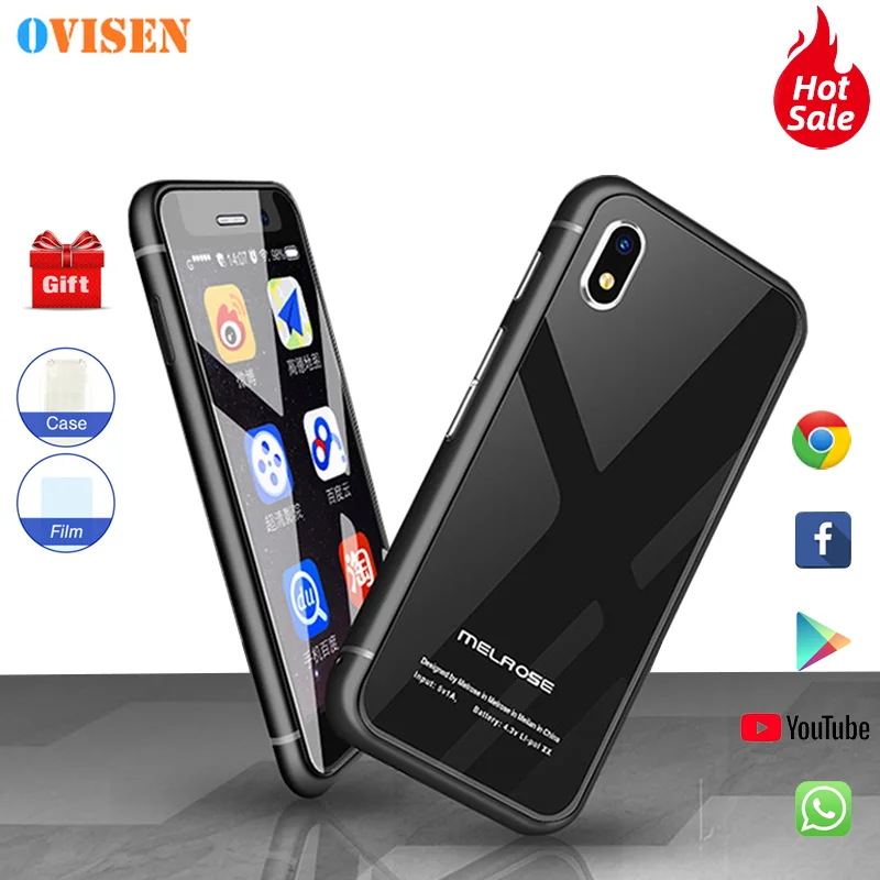 Маленький android сотовый смартфон Melrose S9 S9P S9X + WI FI ультра тонкий супер мини