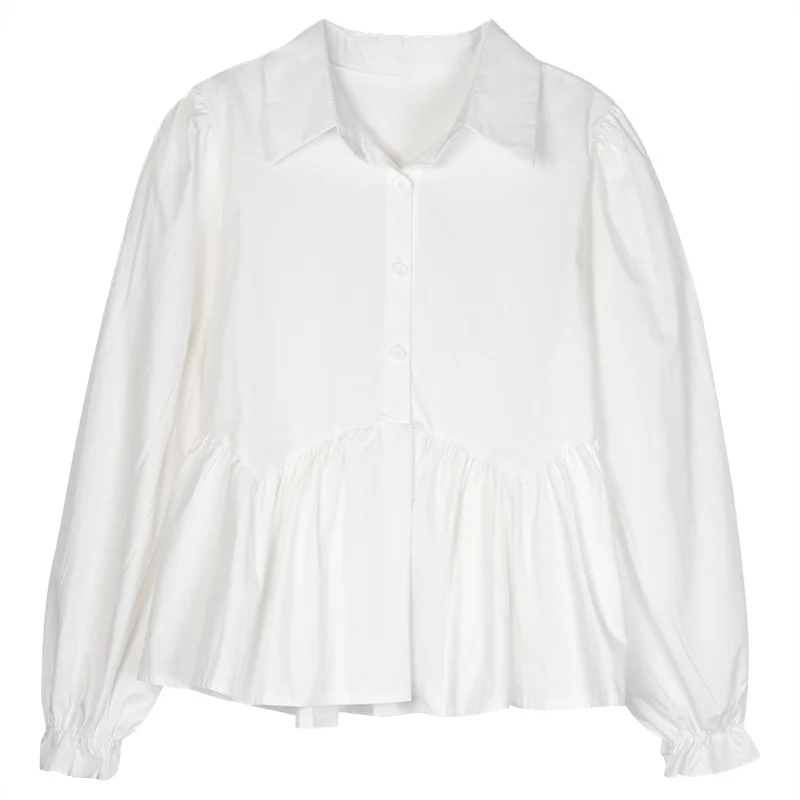 Осень 2021 дизайнерская Детская рубашка Sense весна-осень Женская французская с