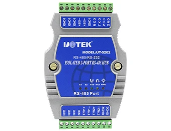 Din-рейка промышленная RS-232/RS-485 до 2 Порты RS-485 концентратор UT-5202 din-рейка |