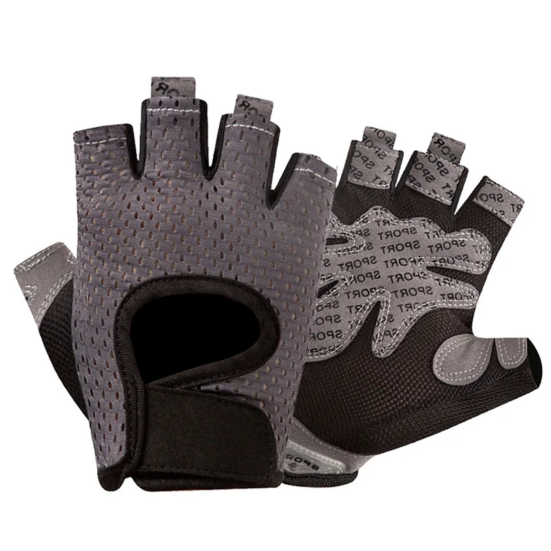 Защитные перчатки для тренировок женские йоги мужские спортзала Нескользящие