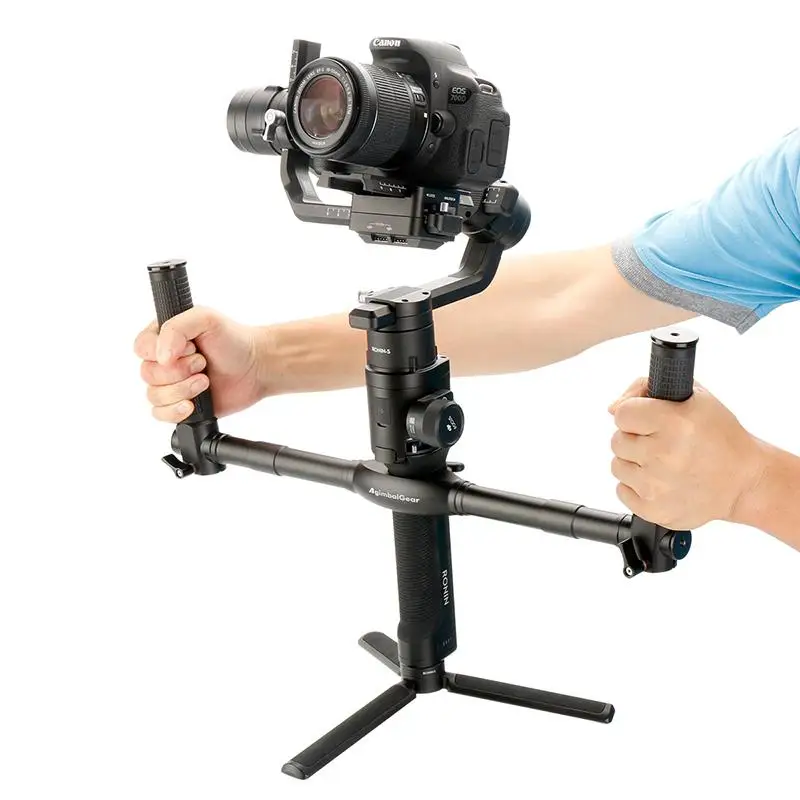 AgimbalGear двойной ручной карданный шарнир аксессуары для Dji Ronin S расширенные ручки