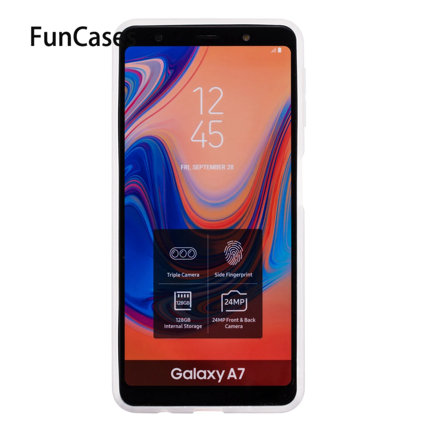 Чехлы для телефона чехол samsung A8 2018 мягкий силиконовый Galaxy carcase A750 A6 Plus J8 A5 2017 |