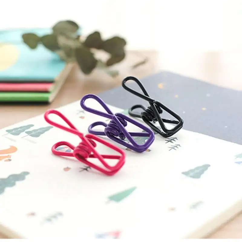 

10pcs Excellent Quality Stainless Steel Clothes Peg Towel Socks Clip Pants Clothes Underwear Clips Small Metal Clips For Hanger