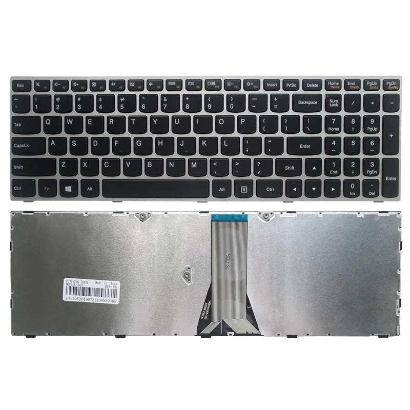 Новая английская клавиатура для ноутбука Lenovo IdeaPad 500 15ISK 15больше 300 15 15ibr 15isk 17ISK 15IRU