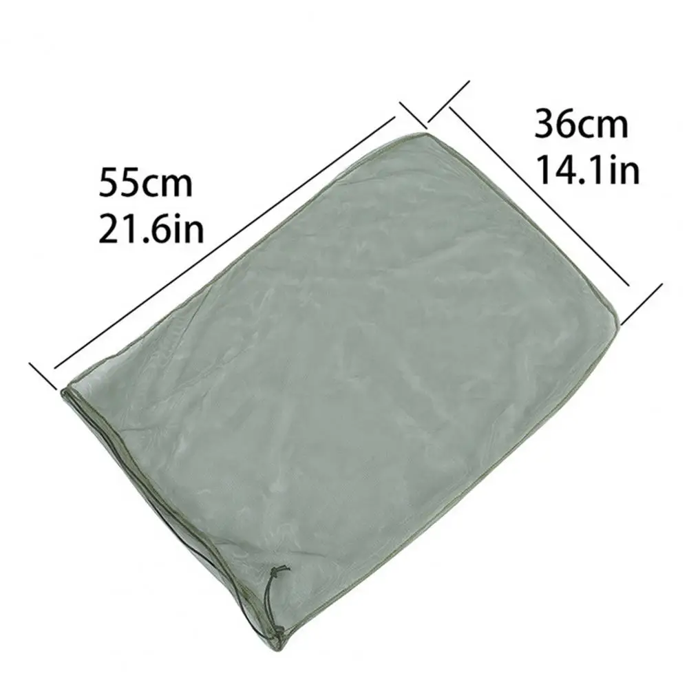 

Practical Mesh Hat Wear-resistant Anti-mosquito Mesh Fabric Visible Head-Protector for Camping