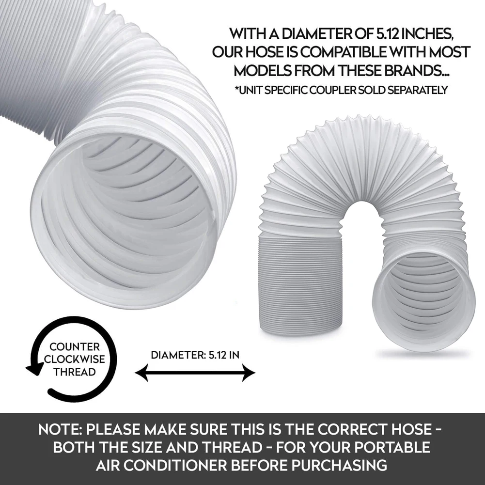 

Economical Air Conditioner Portable Exhaust Hose Universal Flexible Room Airconditioner Vent Replacement Tube ds99